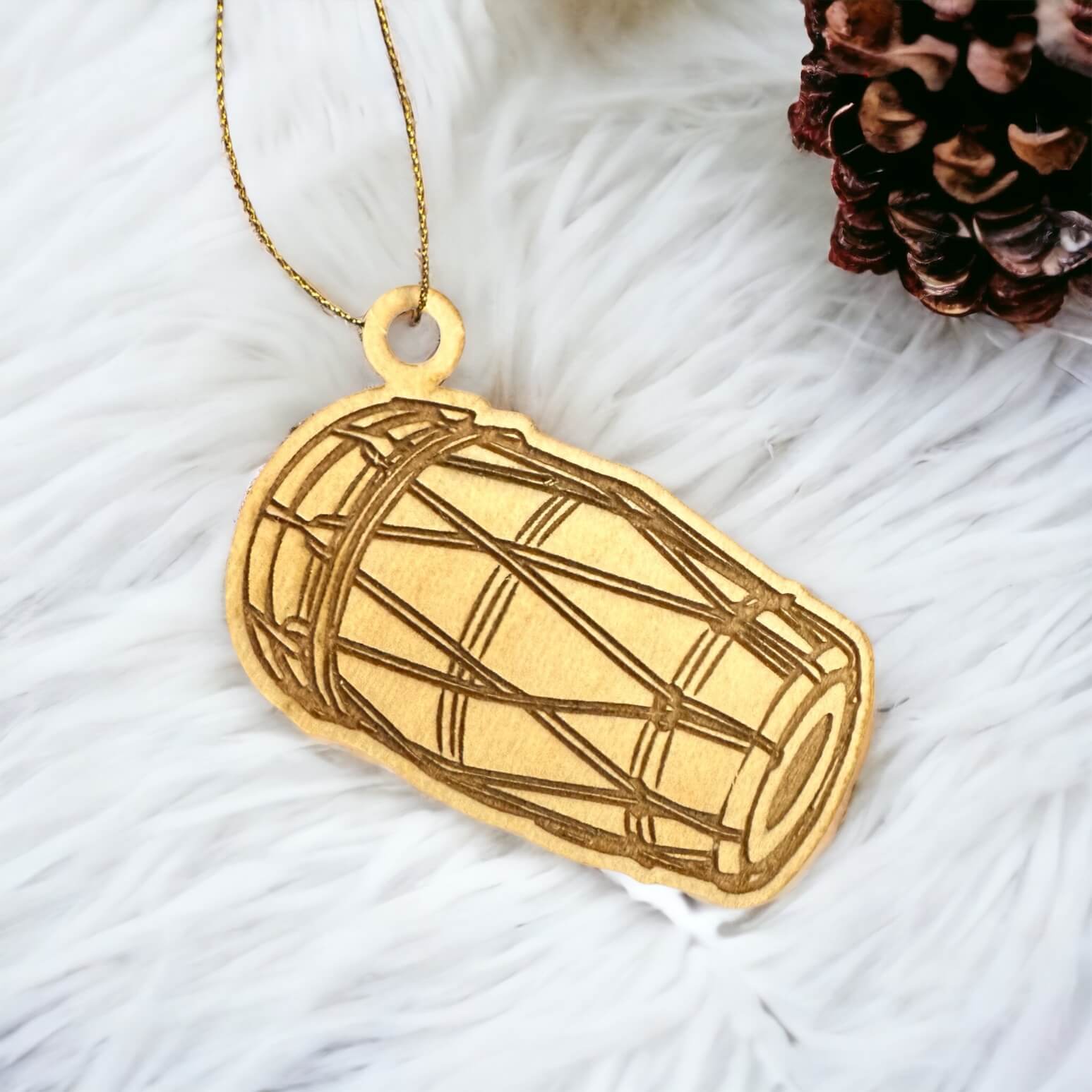 Desi Beat Dhol Ornament Tinted Heritage