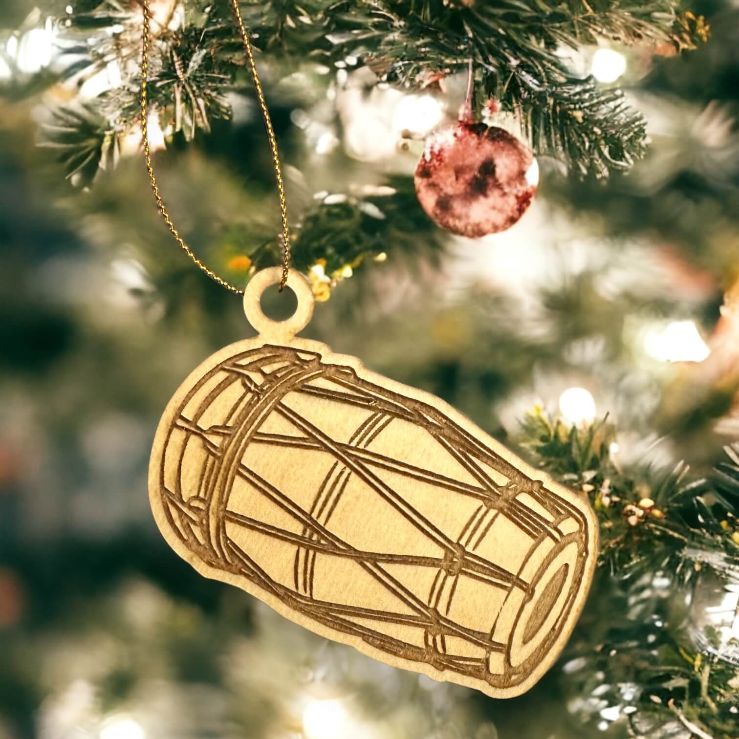 Desi Beat Dhol Ornament Tinted Heritage
