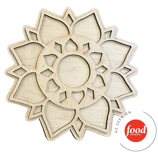 Eco-conscious Rangoli Tray Tinted Heritage