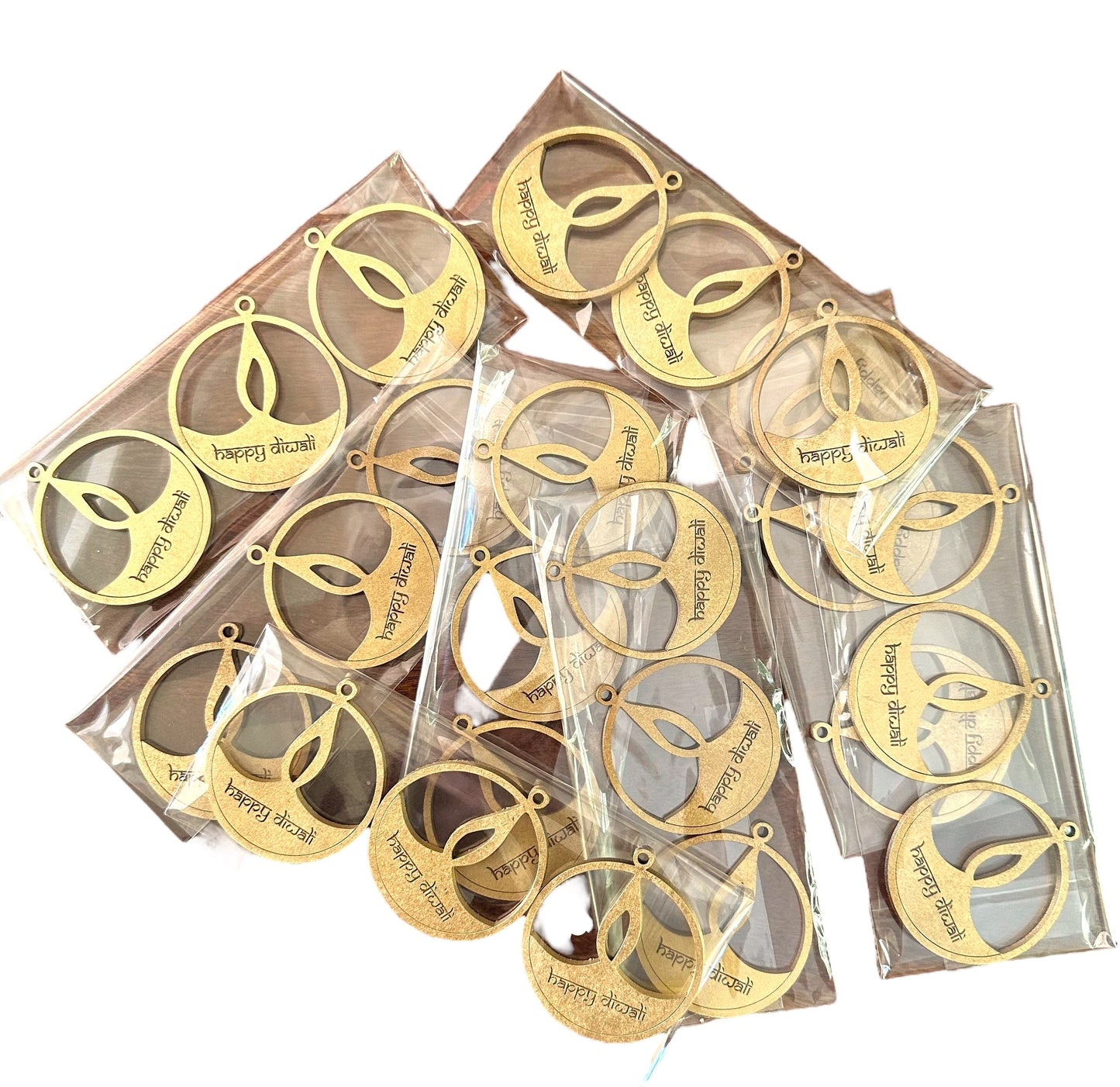 Happy Diwali Gift Tag Tinted Heritage
