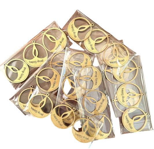 Happy Diwali Gift Tag Tinted Heritage