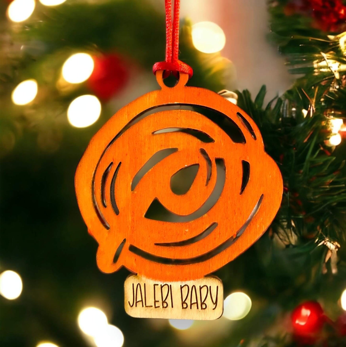 Jalebi Baby Ornament South Asian inspired ornament