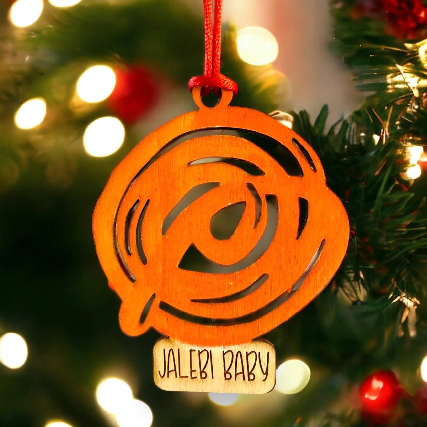 Jalebi Baby Ornament South Asian inspired ornament