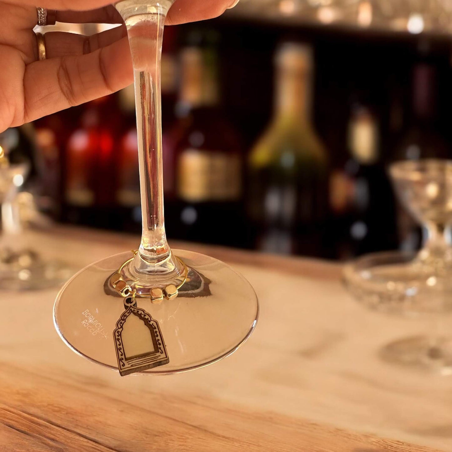 Indian-Inspired Wine Charm Set