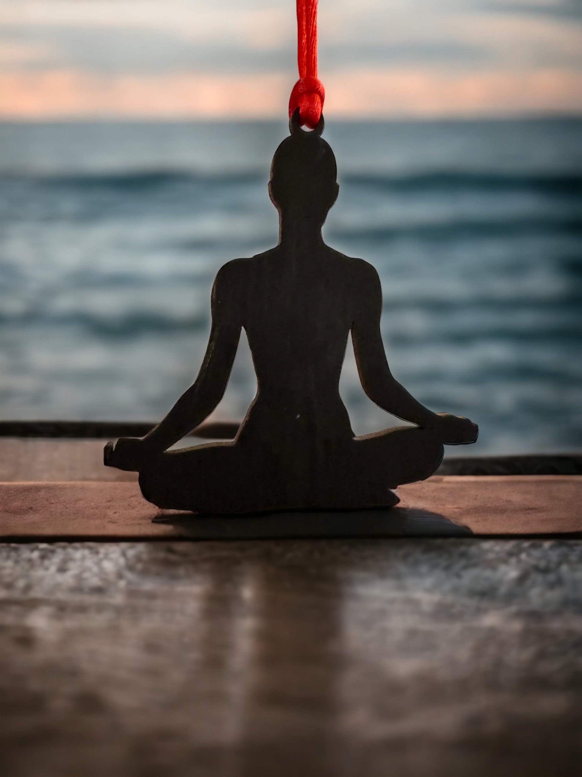 Yoga Meditation Ornament Tinted Heritage