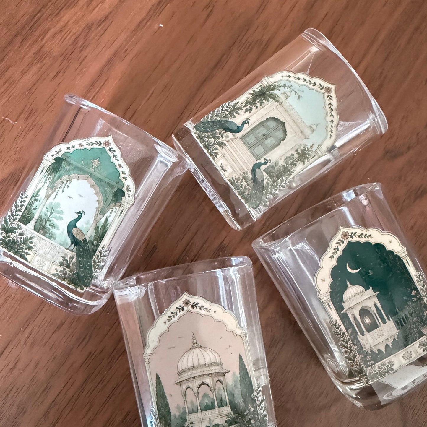 Palace Garden Mini Glasses | Set of 4