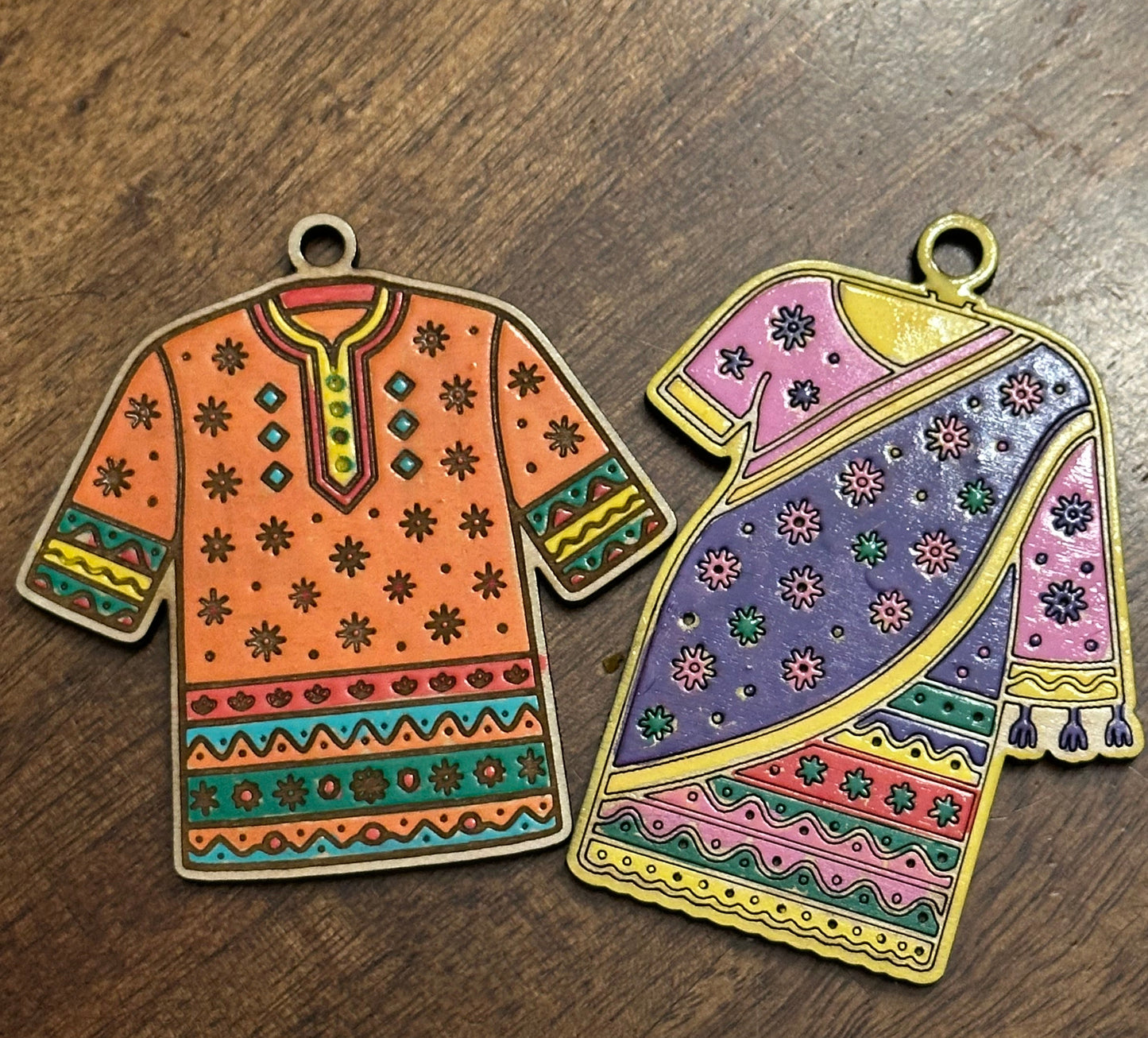 Not-So-Ugly Saree Sweater Ornament