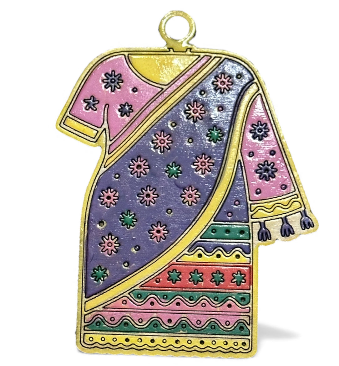 Not-So-Ugly Saree Sweater Ornament