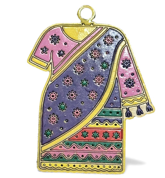 Not-So-Ugly Saree Sweater Ornament