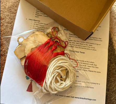 Festive DIY Toran Kit - Set of 2