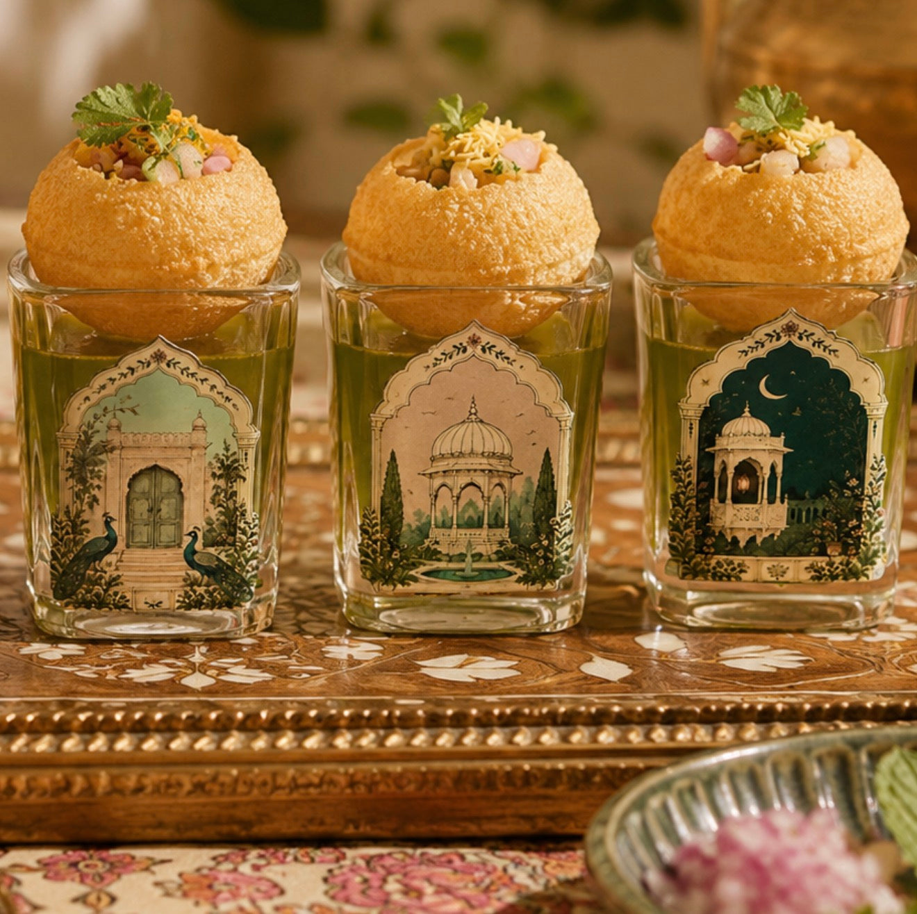 Palace Garden Mini Glasses | Set of 4