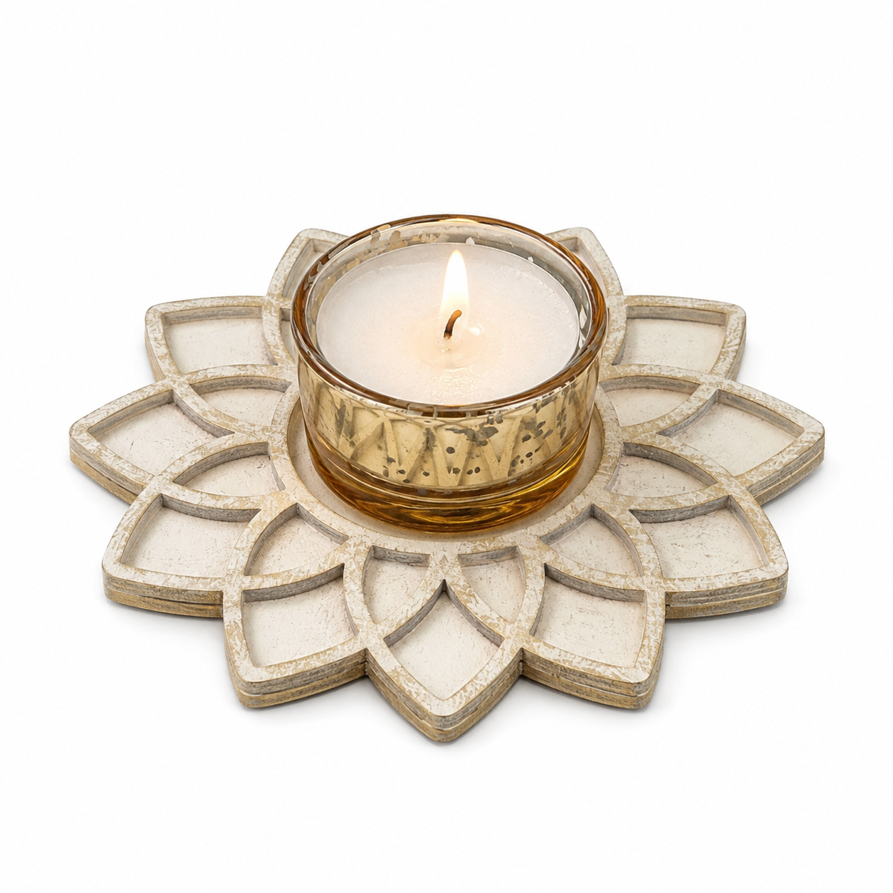 Rangoli Glow Candle Holder