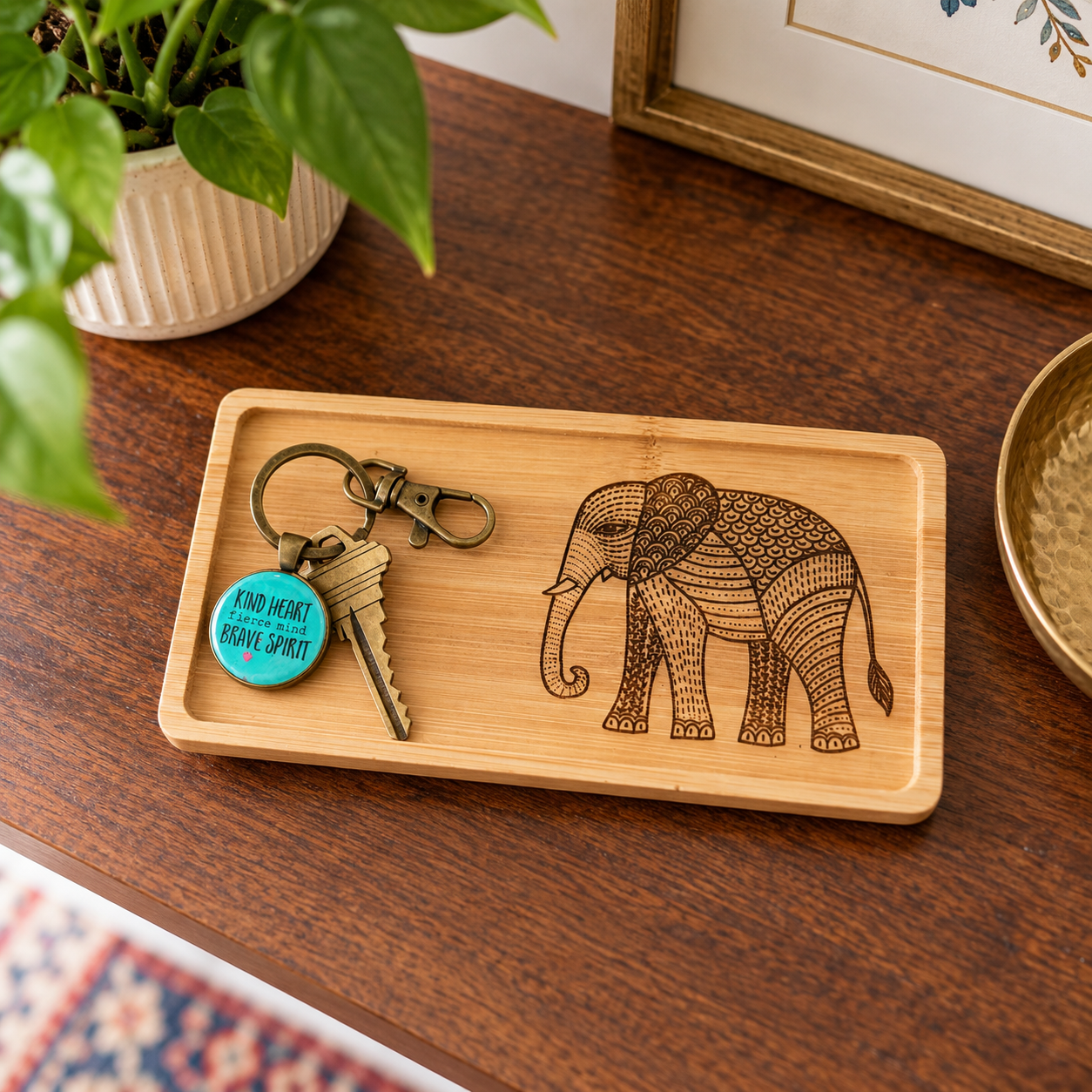 Gond-Inspired Keepsake Tray