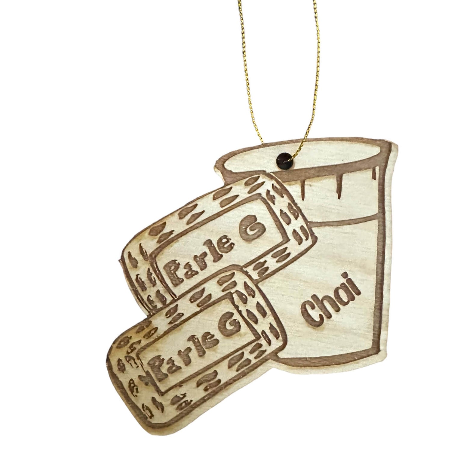 Parle G & Chai Ornament Tinted Heritage