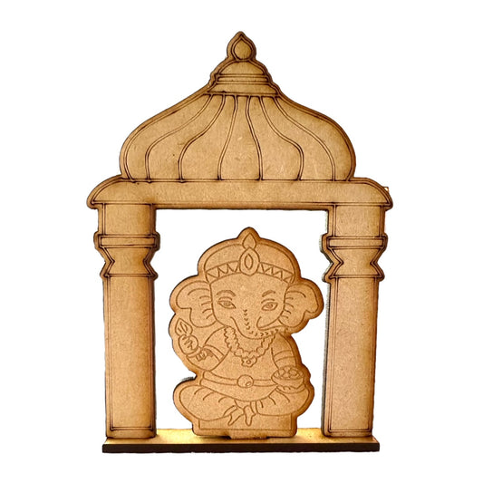 DIY Ganeshji Mandap Color your own