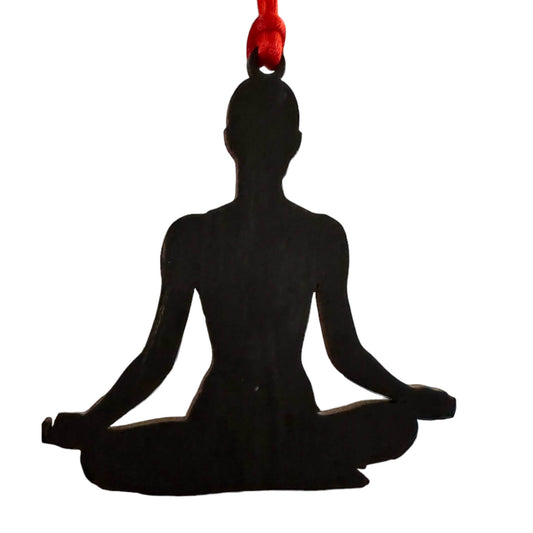 Yoga Meditation Ornament Tinted Heritage