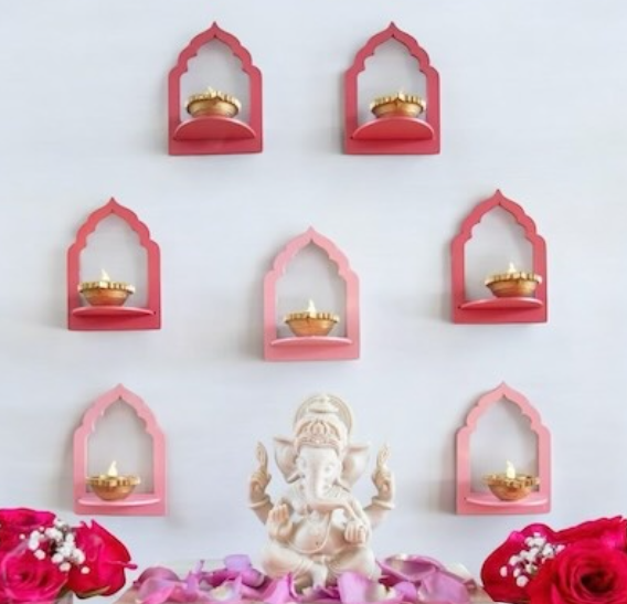 Rajasthani Jharoka Set Decor Tinted Heritage